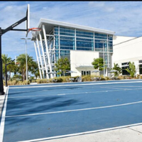 Outdoor South Basketball Court